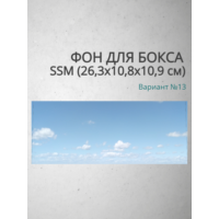 Фон для бокса SSM (26,3x10,8x10,9 см), вариант №13