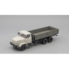 1:43 Масштабная модель КРАЗ 250 бортовой поздний (1985-1995), серый