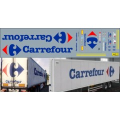 1:43 Декаль Прицеп минский Нефаз 93341 Cerrefour
