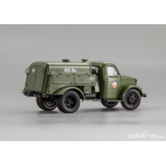 1:43 Масштабная модель Горький грузовик МЗ-51М "ГСВГ", хаки
