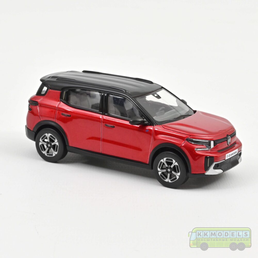 1:43 Масштабная модель CITROEN C3 Aircross (кроссовер) 2025 Elixir Red/Black