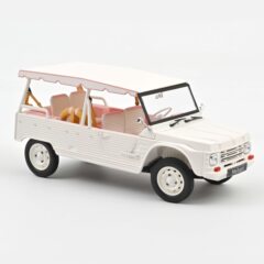 1:18 Масштабная модель CITROEN Mehari Electric "Eden Sorbet" 2023 White/Pink