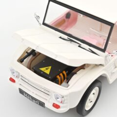 1:18 Масштабная модель CITROEN Mehari Electric "Eden Sorbet" 2023 White/Pink