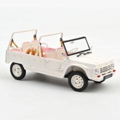 1:18 Масштабная модель CITROEN Mehari Electric "Eden Sorbet" 2023 White/Pink