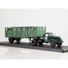 1:43 Масштабная модель ЗИЛ-ММЗ-164АН с полуприцепом ОДАЗ-857Б