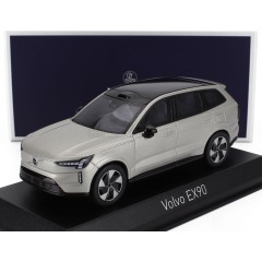 1:43 Масштабная модель VOLVO EX90 4х4 (кроссовер) 2024 Silver Dawn Metallic
