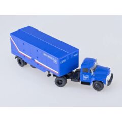 1:43 Масштабная модель ЗИЛ-130В1 с полуприцепом ОДАЗ-794