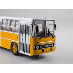 1:43 Масштабная модель Автобус Икарус-260 (жёлто-белый)
