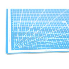 Коврик для резки DeMauri Небесно-голубой,  формат А2, 5 слоёв