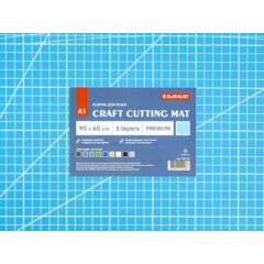 Коврик для резки DeMauri Небесно-голубой,  формат А1, 5 слоёв