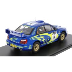 1:24 Масштабная модель SUBARU Impreza S7 WRC #6 "Subaru WRT" Solberg/Mills Rally Great Britain 2001