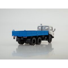 1:43 Масштабная модель КАМАЗ-5320 бортовой (серый/синий)