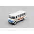 Модель Автобус Iran Khodro (Mercedes-Benz O309D) белый, 12 см.
