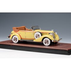 1:43 Масштабная модель AUBURN 851 SuperCharged Phaeton (открытый) 1935 Yellow