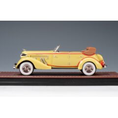 1:43 Масштабная модель AUBURN 851 SuperCharged Phaeton (открытый) 1935 Yellow