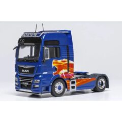 1:43 Масштабная модель седельный тягач MAN TGX XXL D38 "100 Years Edition" 2020 Blue/Decorated
