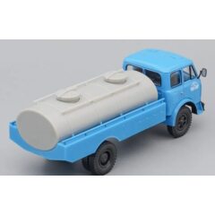 1:43 Масштабная модель МАЗ-500А АЦПТ-5,6 АТП, голубой / серый