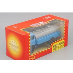 1:43 Масштабная модель МАЗ-500А АЦПТ-5,6 АТП, голубой / серый