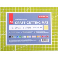 Коврик для резки DeMauri Лимонад, формат А3, 5 слоёв