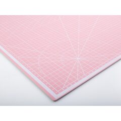 Коврик для резки DeMauri розовый, формат А2, 5 слоёв