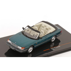 1:43 Масштабная модель SAAB 900 Cabriolet 1991 Green Metallic