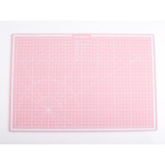 Коврик для резки DeMauri розовый, формат А3, 5 слоёв