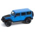1:43 Масштабная модель JEEP Wrangler 4x4 Unlimited "Black Bear Edition" 5-дв. (Hard Top) 2016 Hydro Blue Pearl
