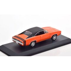 1:43 Масштабная модель DODGE Bengal Charger R/T Tom Kneer 1968 Orange with Black