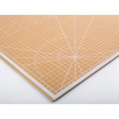 Коврик для резки DeMauri золотой, формат А2, 5 слоёв