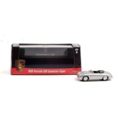 1:43 Масштабная модель PORSCHE 356 Speedster Super 1958 Silver Metallic