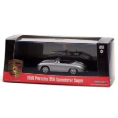 1:43 Масштабная модель PORSCHE 356 Speedster Super 1958 Silver Metallic