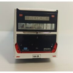 1:42 Масштабная модель Электробус Zhong Tong, красно-белый