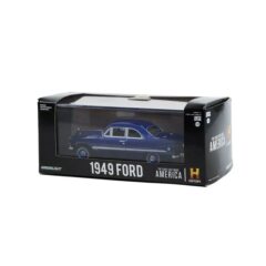1:43 Масштабная модель FORD 1949 Blue Metallic (из т/с "Машины произведенные в Америке")
