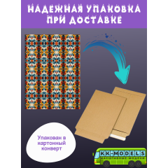 Самоклеющаяся текстура линолеума №3 (мелкая), для макетов, лист А4