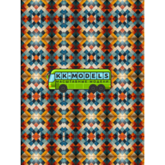 Самоклеющаяся текстура линолеума №3 (мелкая), для макетов, лист А4