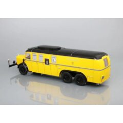 1:43 Масштабная модель Автобус MERCEDES-BENZ 0 10000 STERREICHISCHE POST GERMANY 1938 Yellow/Black