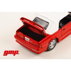 1:18 Масштабная модель FORD Mustang GT Convertible 1991 Red (из к/ф "Полицейский из Беверли-Хиллз 3")