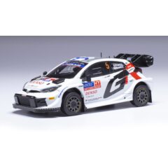 1:43 Масштабная модель TOYOTA GR Yaris Rally1 Hybrid #5 "Toyota Gazoo Racing WRT" Pajari/Mälkönen 4 место Rally Finland 2024