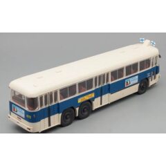 1:43 Масштабная модель Автобус BERLIET PBR10 "Foire de Marseille" 1954 White/Blue