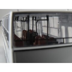 1:43 Масштабная модель Автобус Икарус-260 планетарные двери, белый