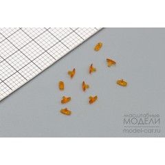 1:43 Фонарь боковой габаритный ГФ1 (оранжевый), комплект 10шт.