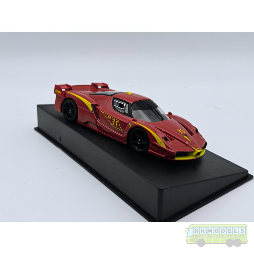 1:43 Масштабная модель FERRARI FXX Evoluzione #31 2008 Red