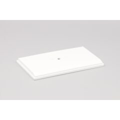 Пластиковый Бокс для моделей белый подиум (155 х 90 х 70 мм)