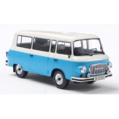1:24 Масштабная модель BARKAS B1000 Bus 1970 Blue/White