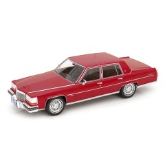 1:18 Масштабная модель CADILLAC Fleetwood Brougham 1982 Dark Red Metallic
