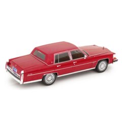 1:18 Масштабная модель CADILLAC Fleetwood Brougham 1982 Dark Red Metallic