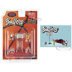 1:64 Масштабная модель American Diorama 1:64 Ballers 5 piece Diecast Figure Set