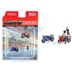 1:64 Масштабная модель American Diorama Motomania 4