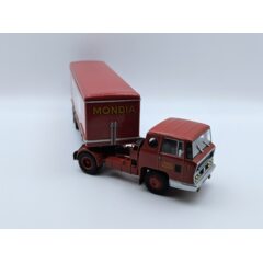 1:43 Масштабная модель BERNARD Tda180 Truck Demenagements Mondia Transports (1960), red