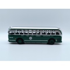 1:43 Масштабная модель Автобус GM TDH 3610 New York City Omnibus Corp green silver